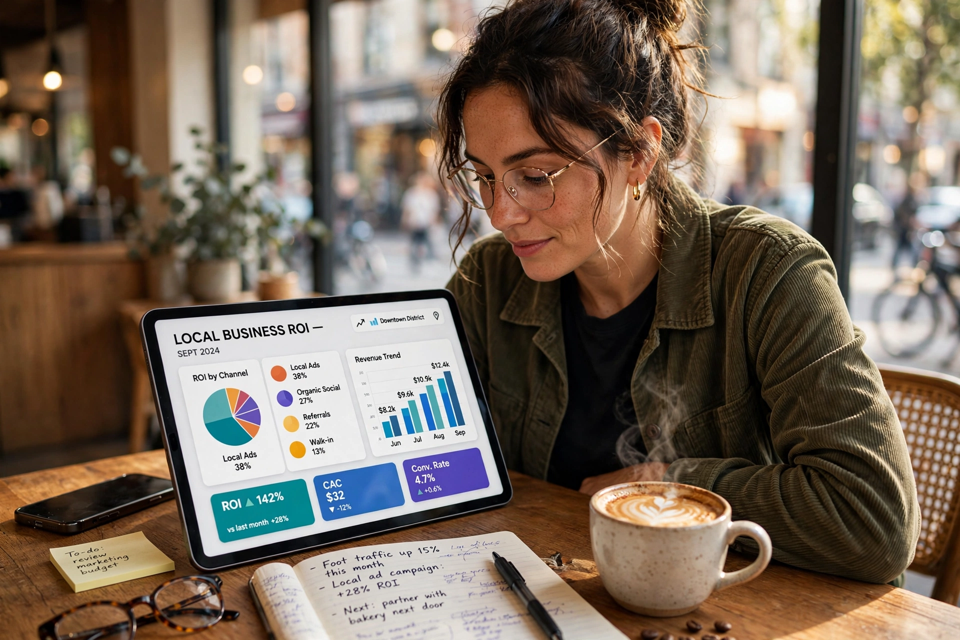 digital marketing ai roi neg cios locais