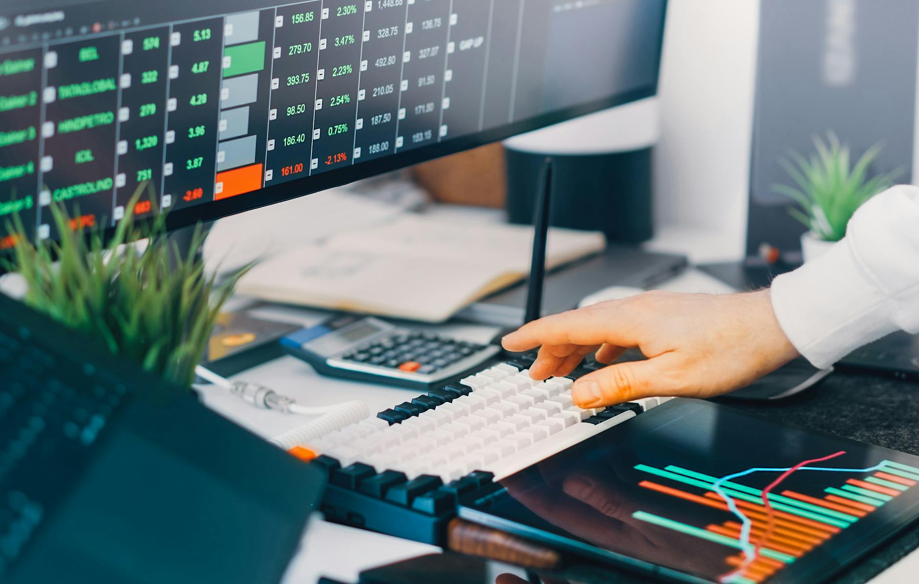 Dashboard de marketing de performance com métricas de ROI