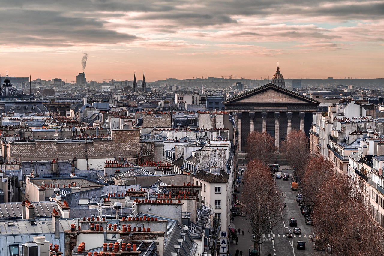 paris, city, buildings, cityscape, urban, roofs, la madeleine, church, historic, tourist attraction, fall, france, paris, paris, paris, paris, paris, france, france