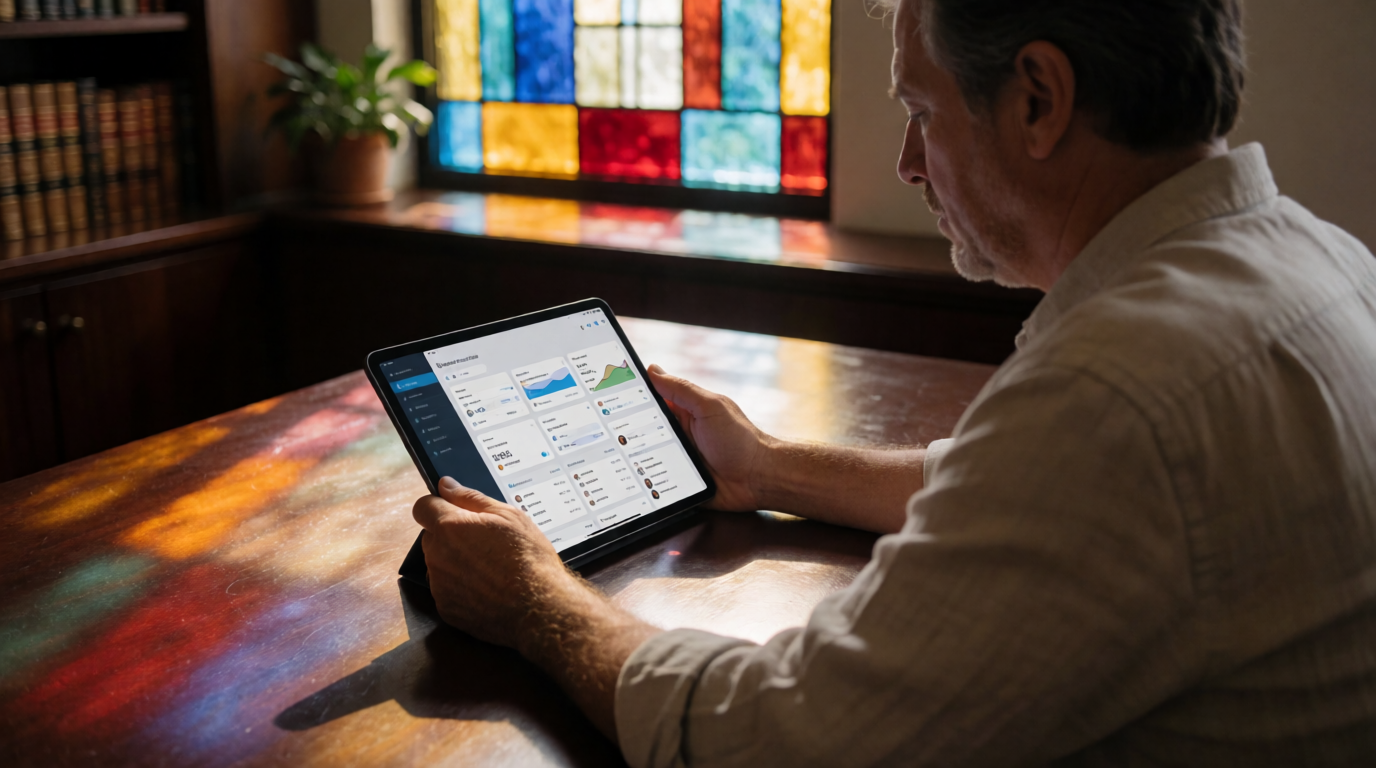 church pastor ministry management software houston