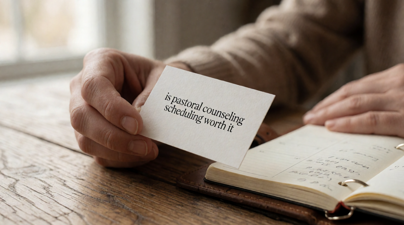 church pastor ministry is pastoral counseling scheduling worth