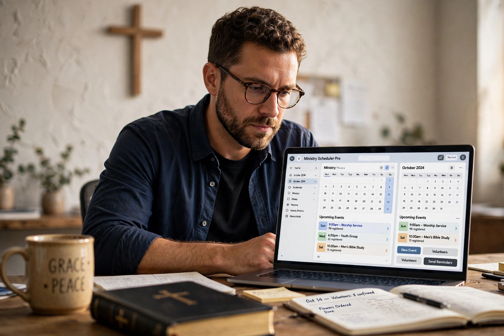 church pastor ministry scheduling software tips