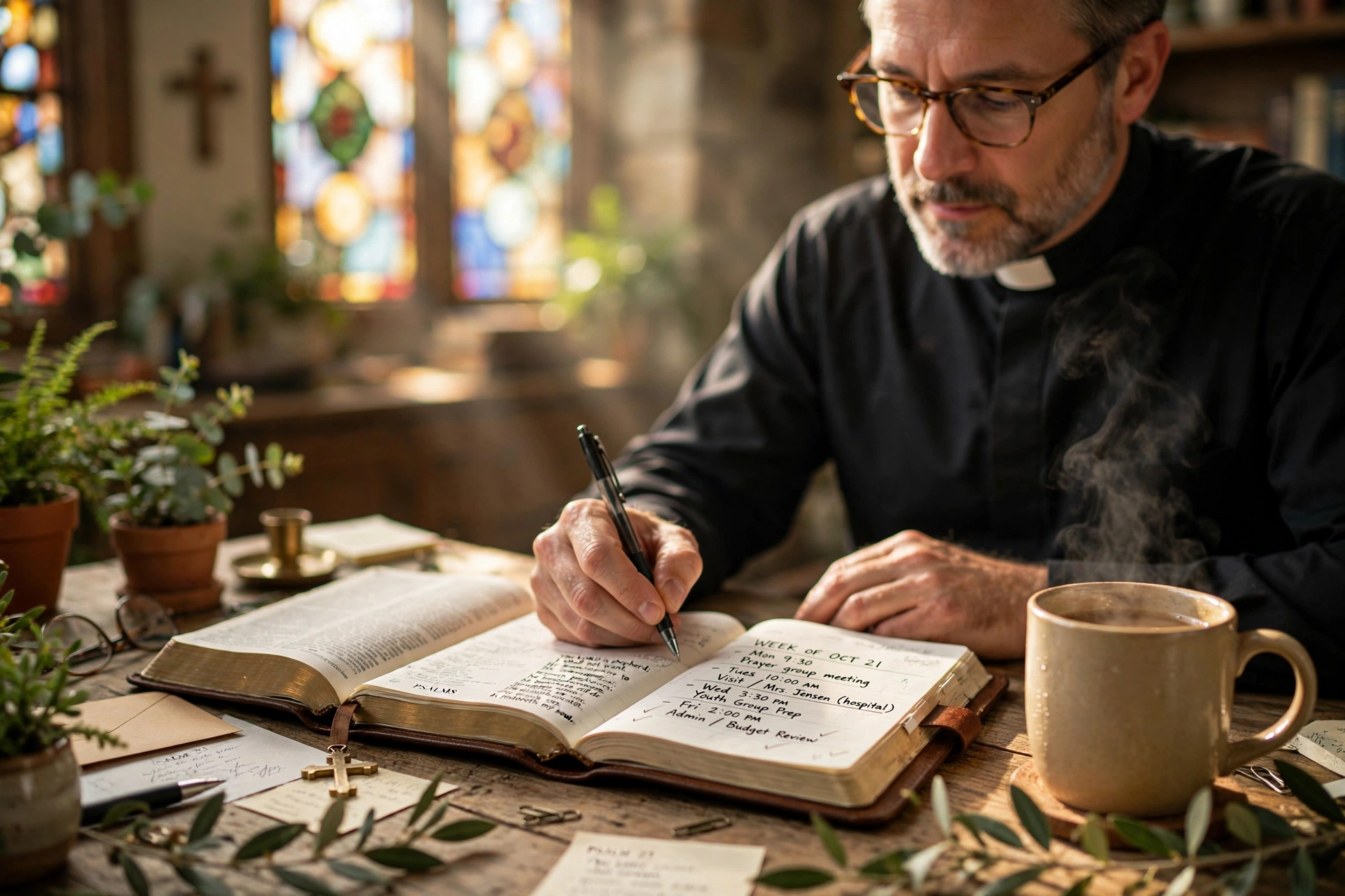 church pastor ministry pastoral counseling scheduling richmond