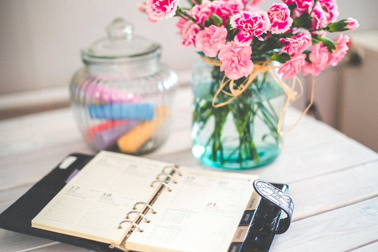 Online scheduling calendar for church appointments showing available time slots