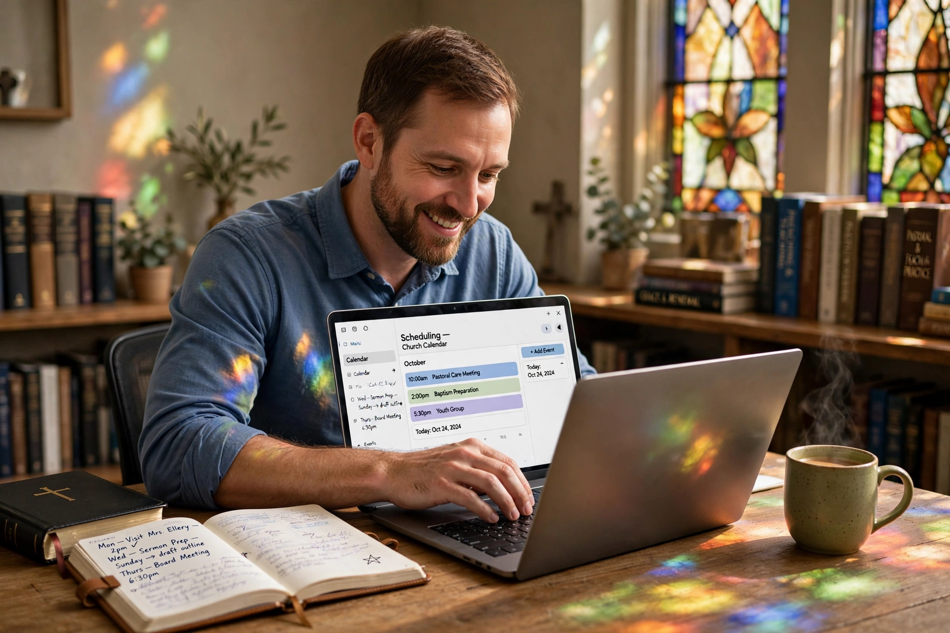 church pastor ministry is scheduling software