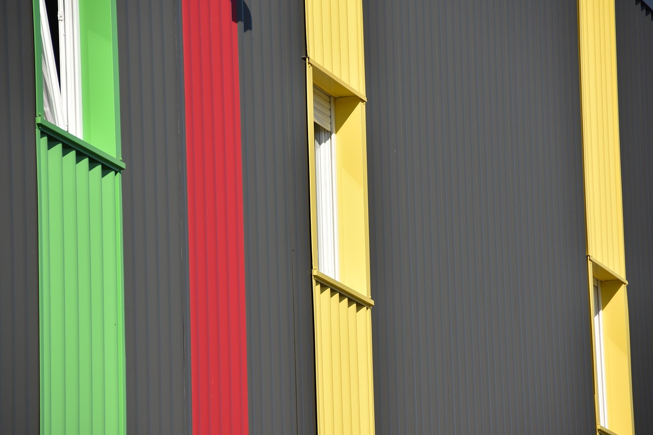 building, industrial, architecture, colorful, color, structure, real estate