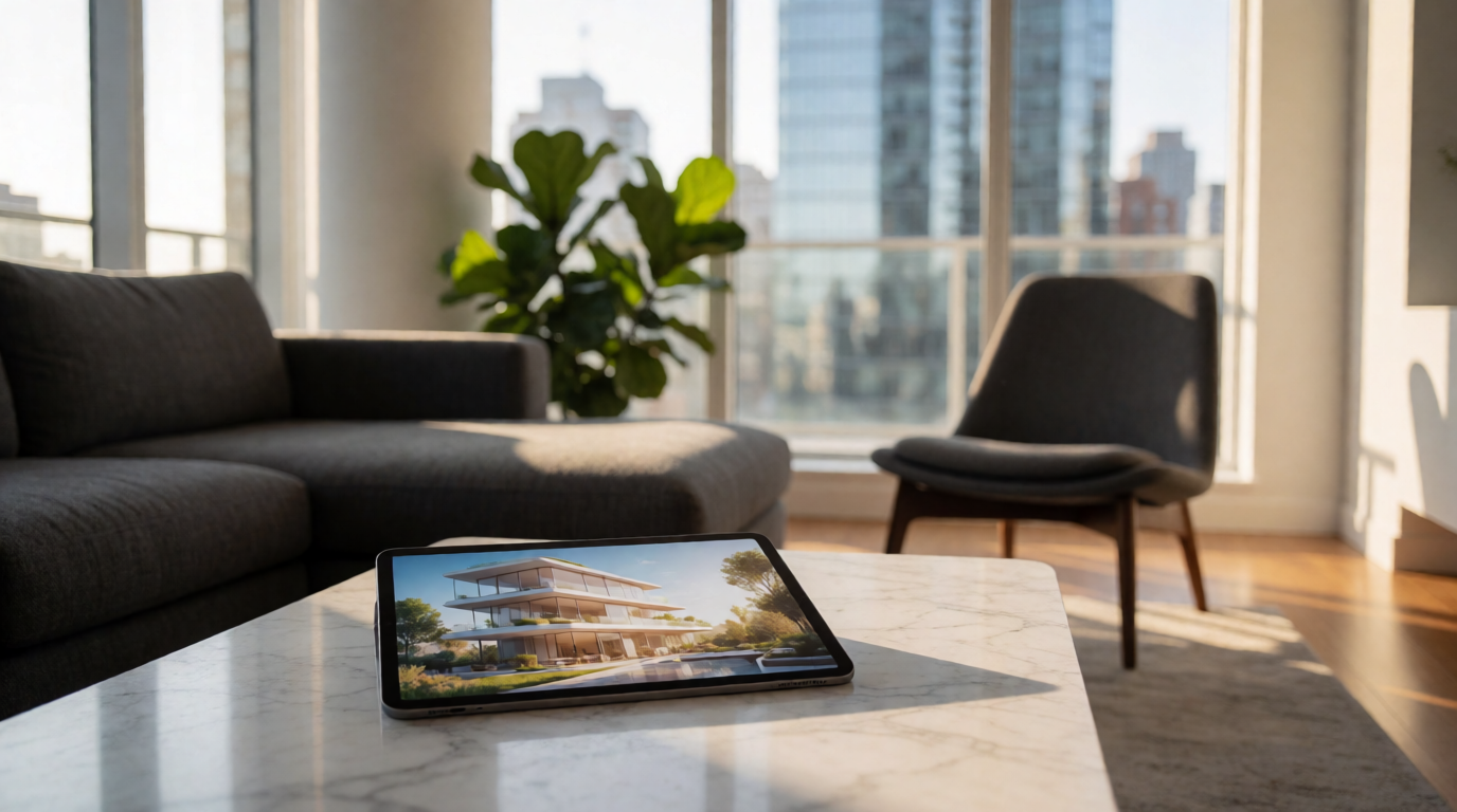 real estate architecture property interior exterior ai enhancement
