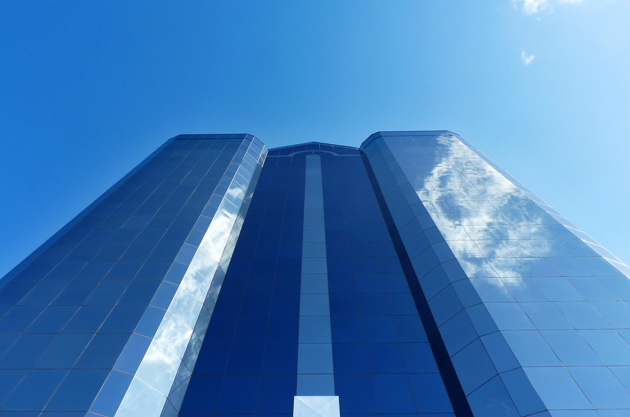 architecture, building, skyscraper, city, facade, nature, modern, glass, window, real estate, sky, high, reflection