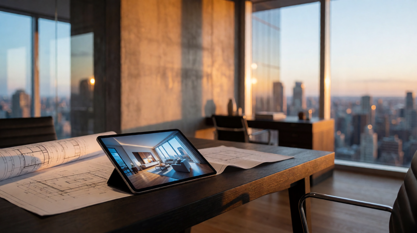 real estate architecture property interior exterior ai enhancement