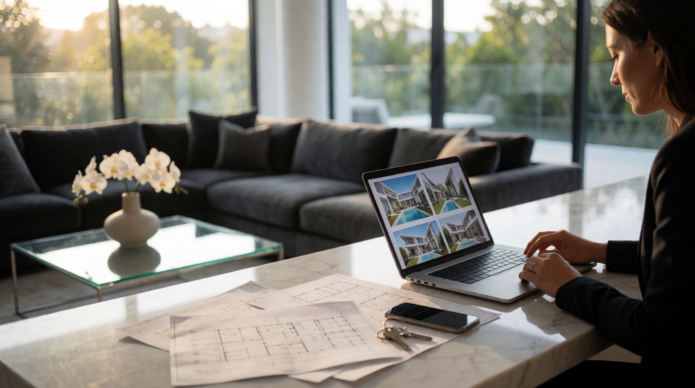 real estate architecture property interior exterior image processing