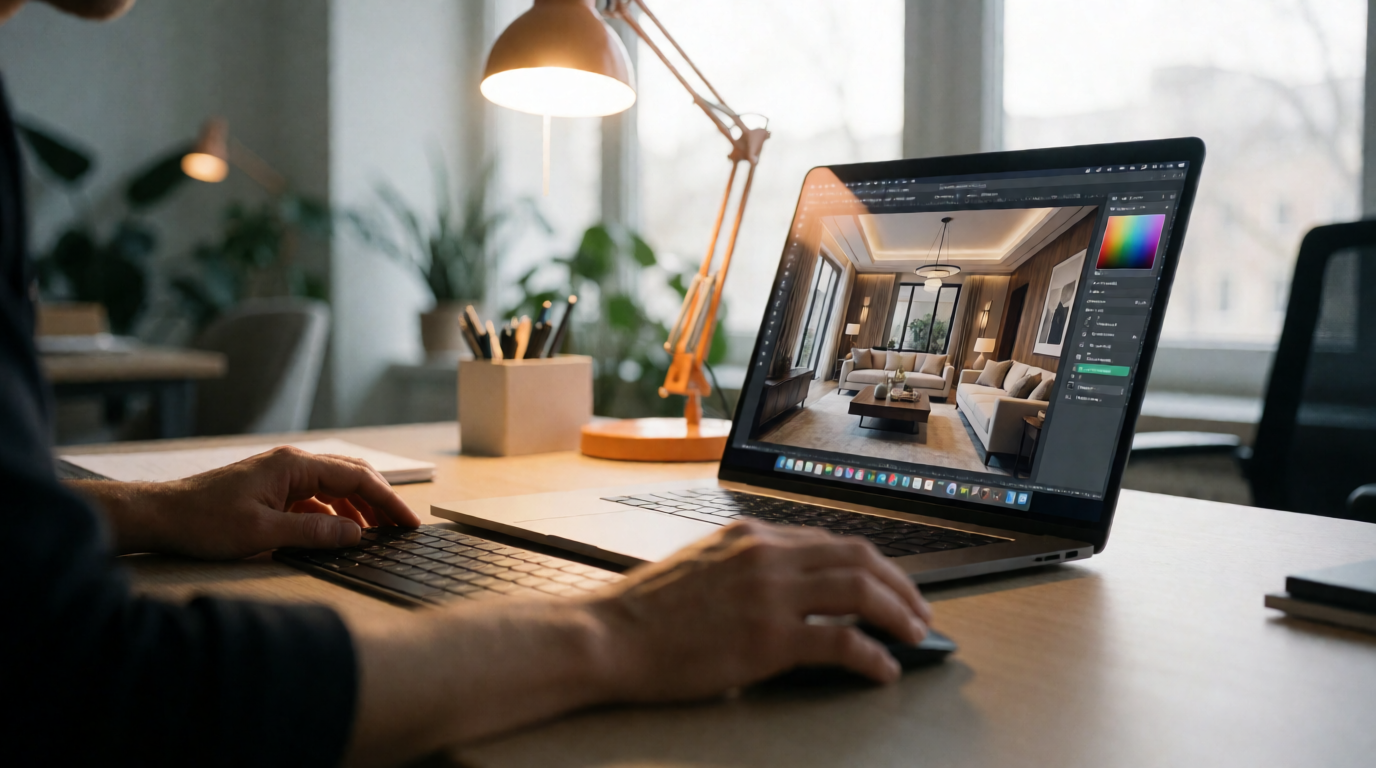 real estate architecture property interior exterior photo editing