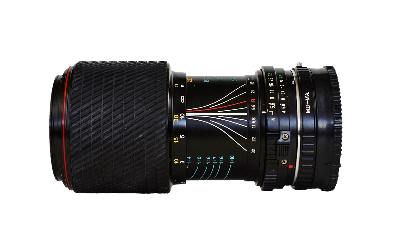 lens, wide angle, tokina, taking photos, old, camera, photo camera, objective, analog, slr, old camera, photography, isolated, cut out