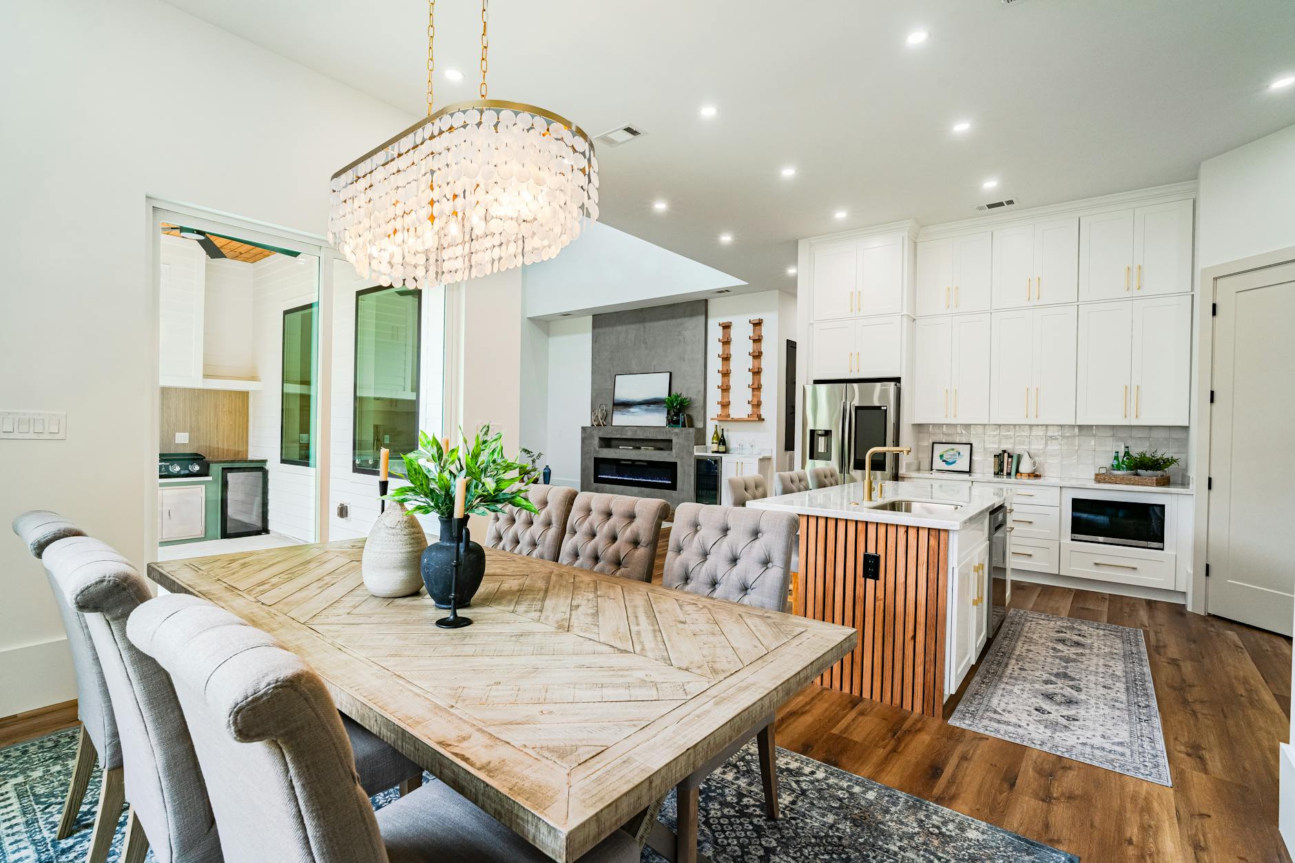 Historic San Antonio home with professionally enhanced real estate photo showing vibrant colors and clear architectural details