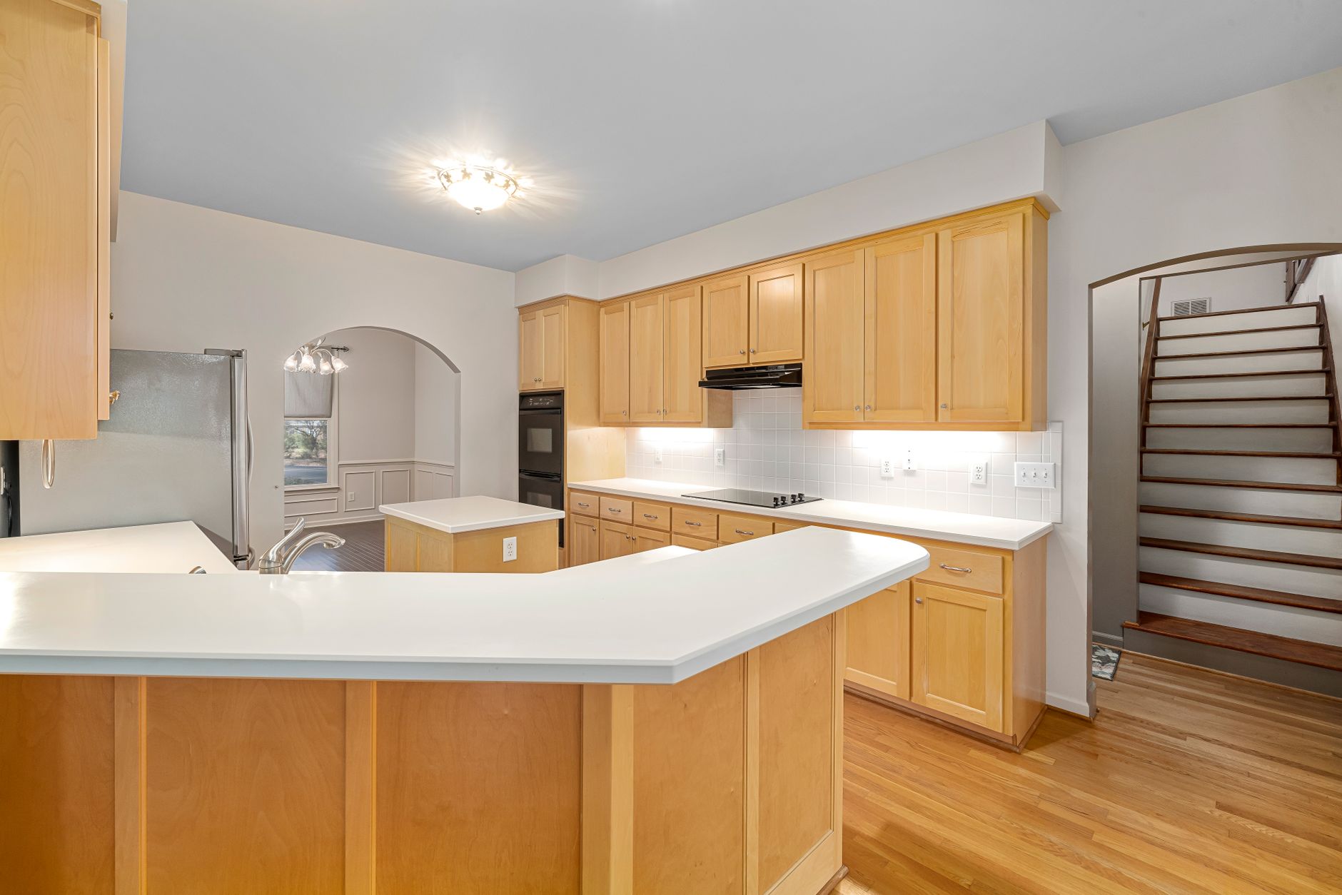 Dramatic transformation of a property photo through professional processing