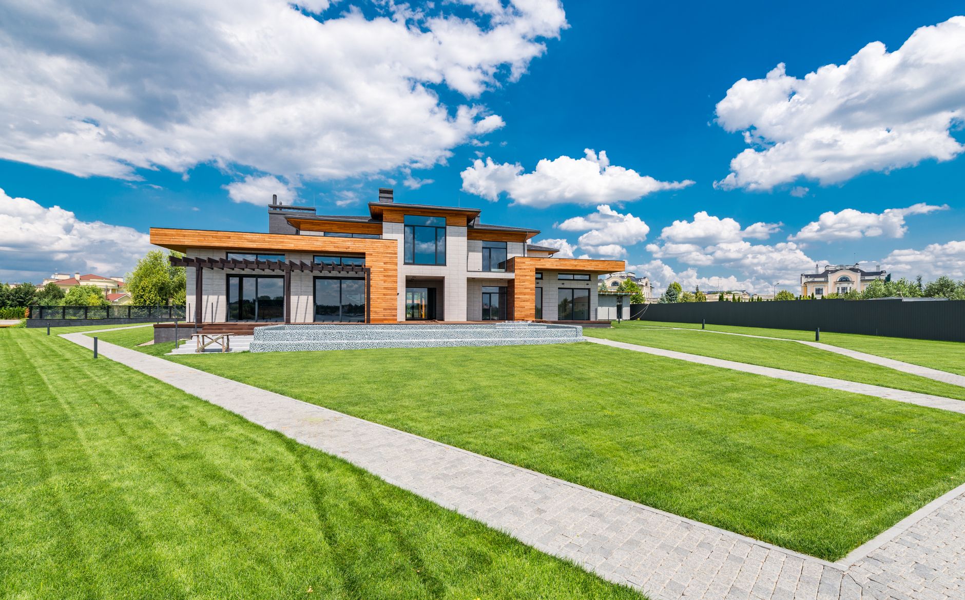 Comparativo antes e depois do real estate photo enhancement