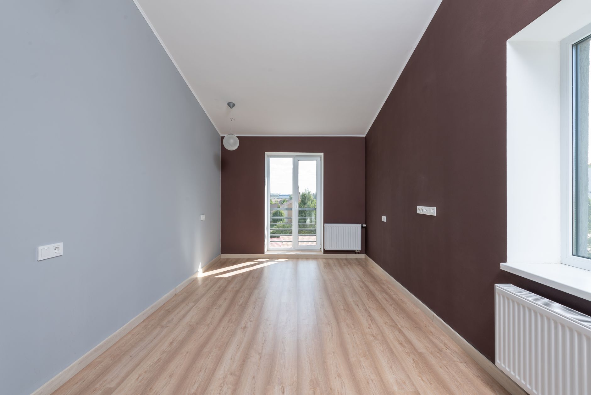 Comparação de imagens antes e depois do virtual staging