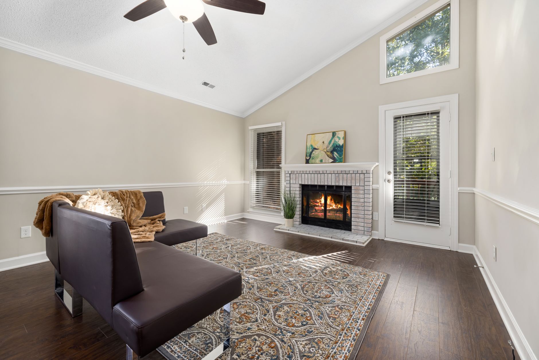 A photographer capturing high-end property listing photos