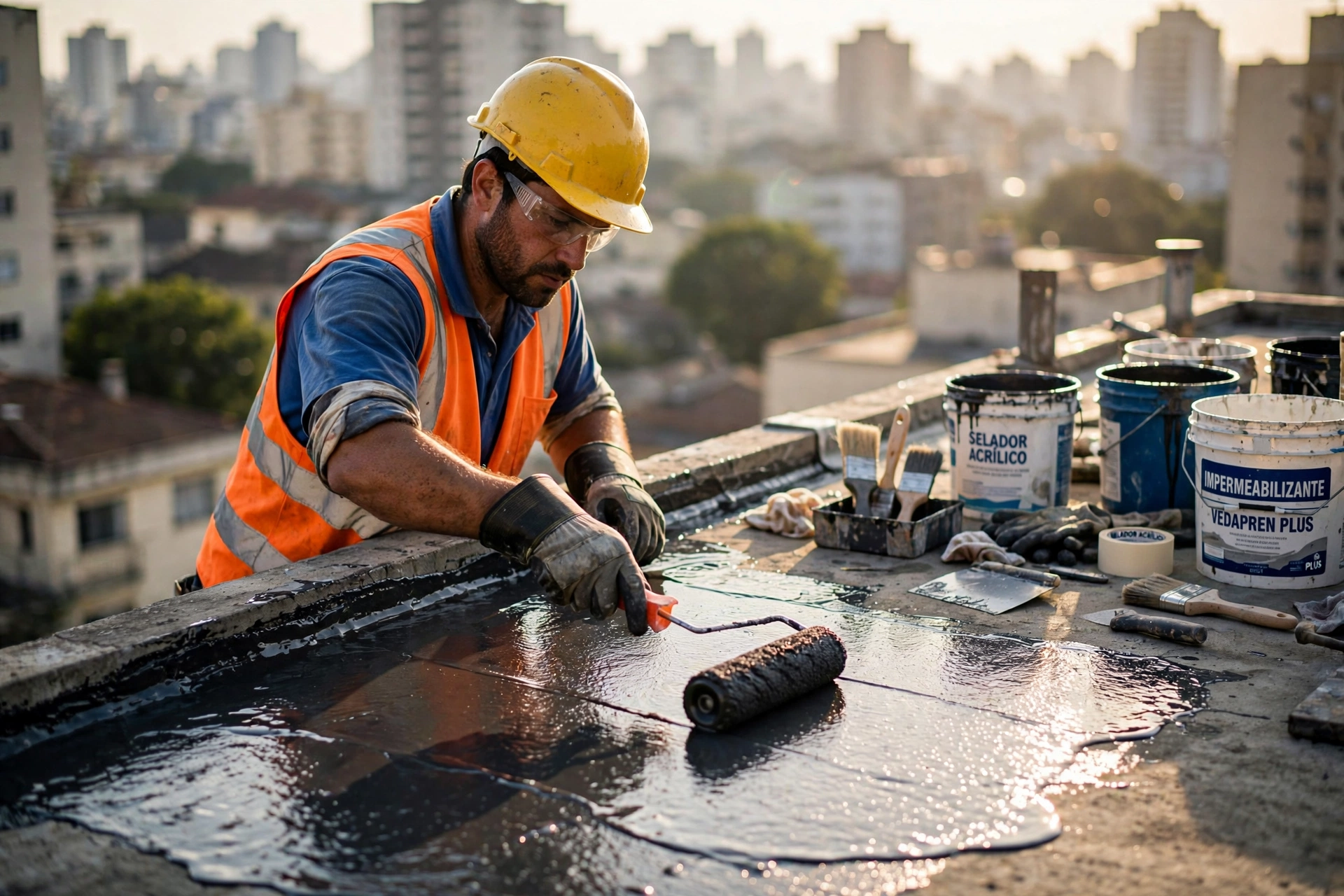 reforma constru o civil residencial profissional impermeabiliza laje