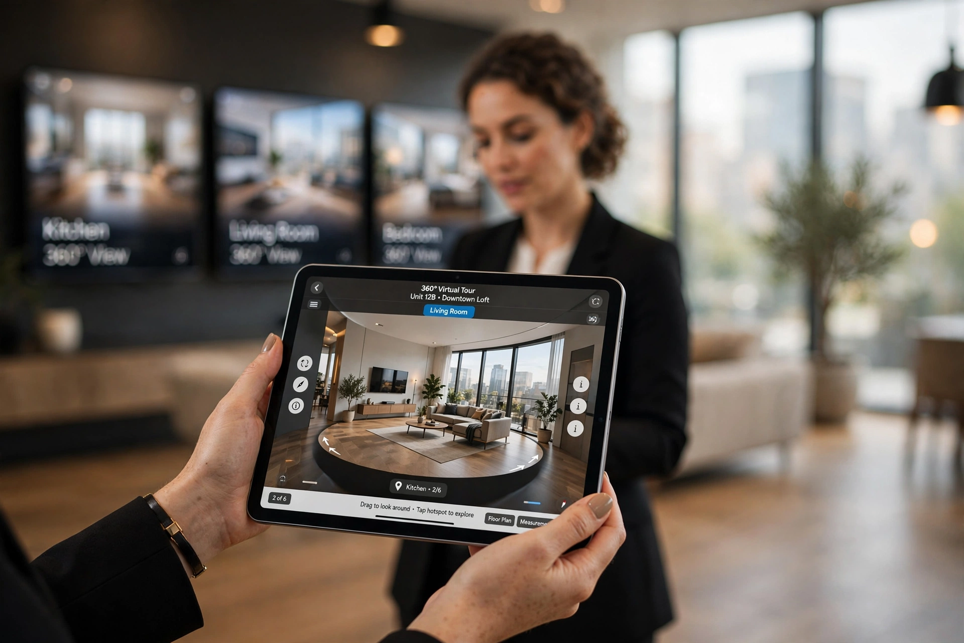 luxury apartment interior design 3D