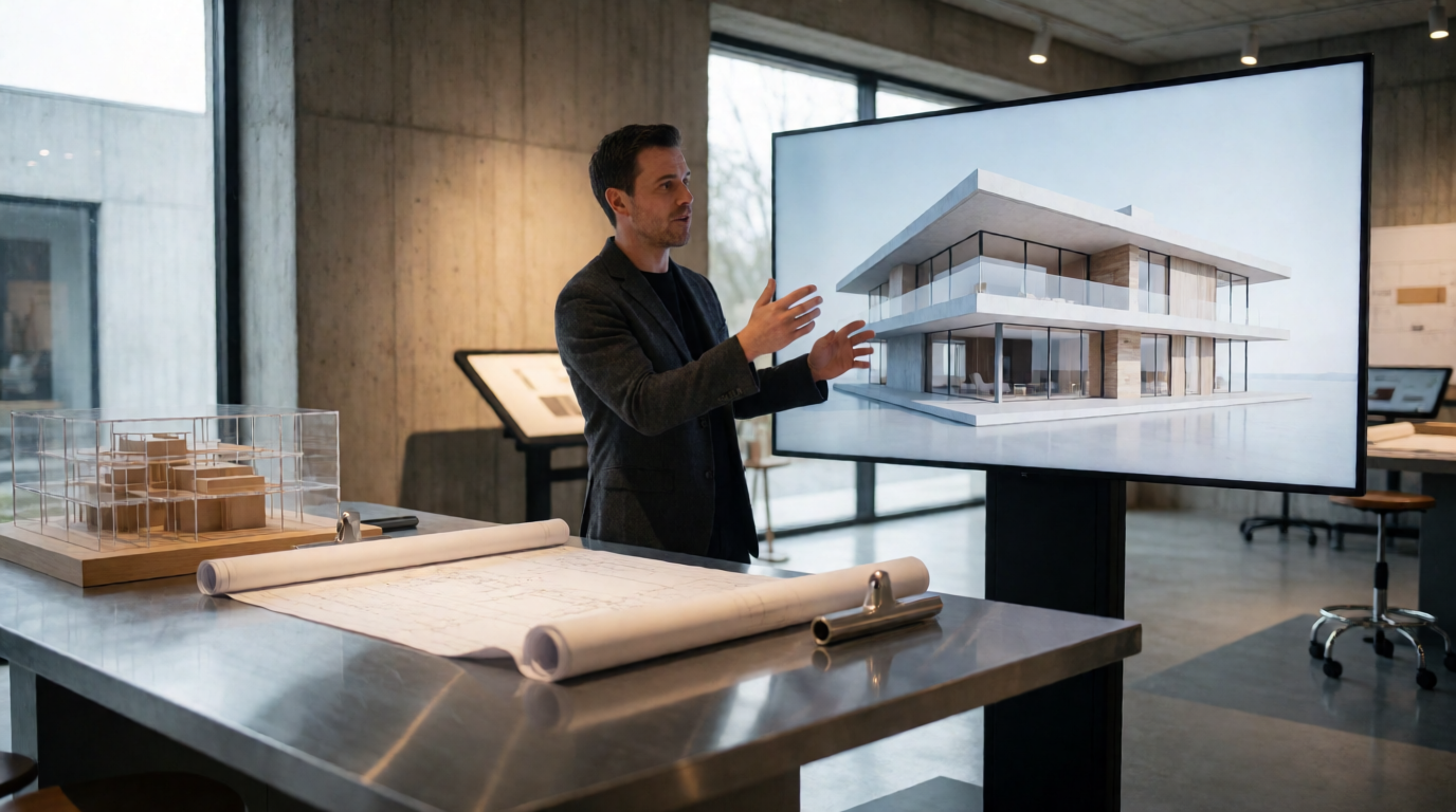 3D rendering architecture photorealistic
