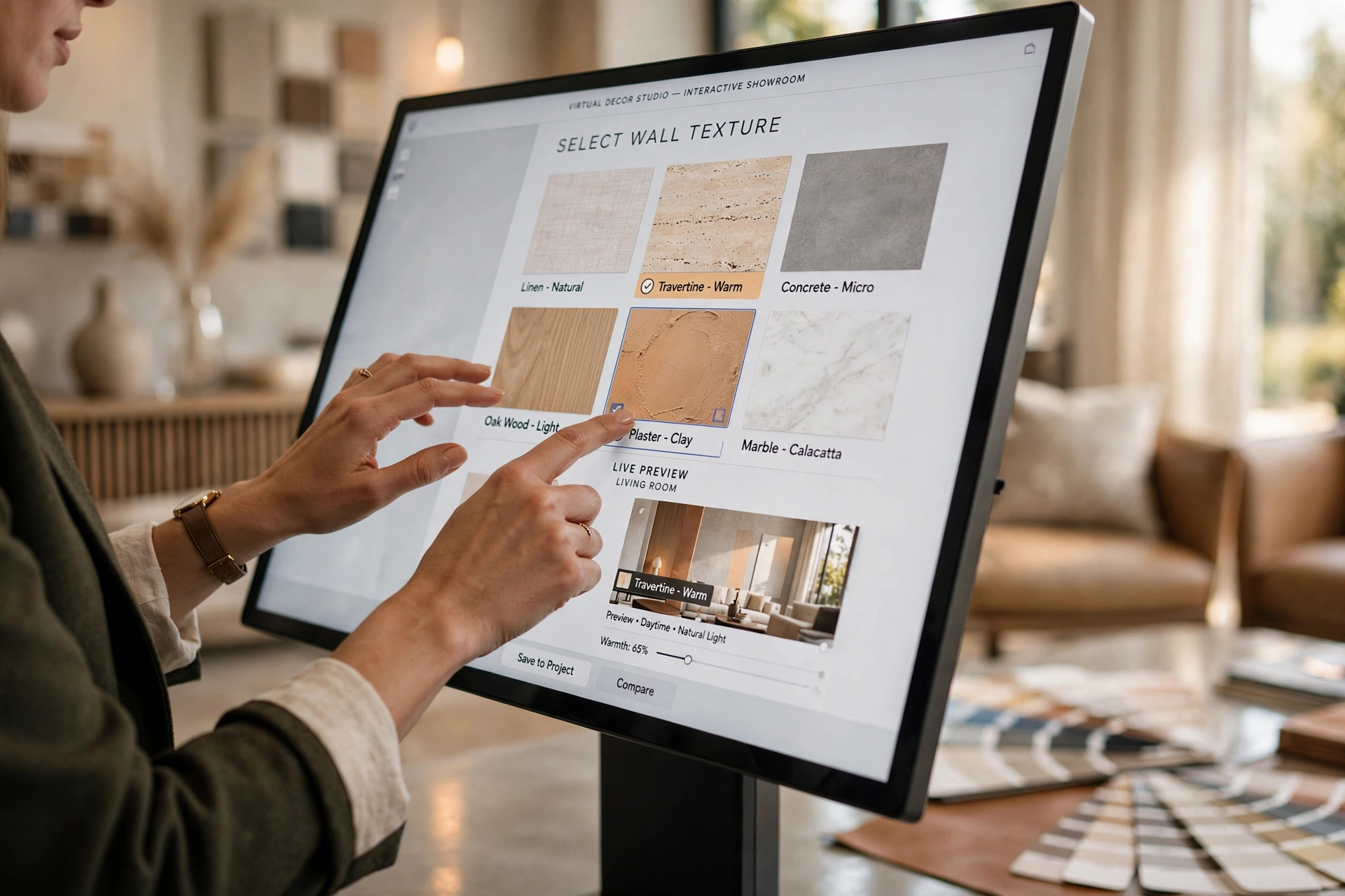 luxury apartment interior design 3D