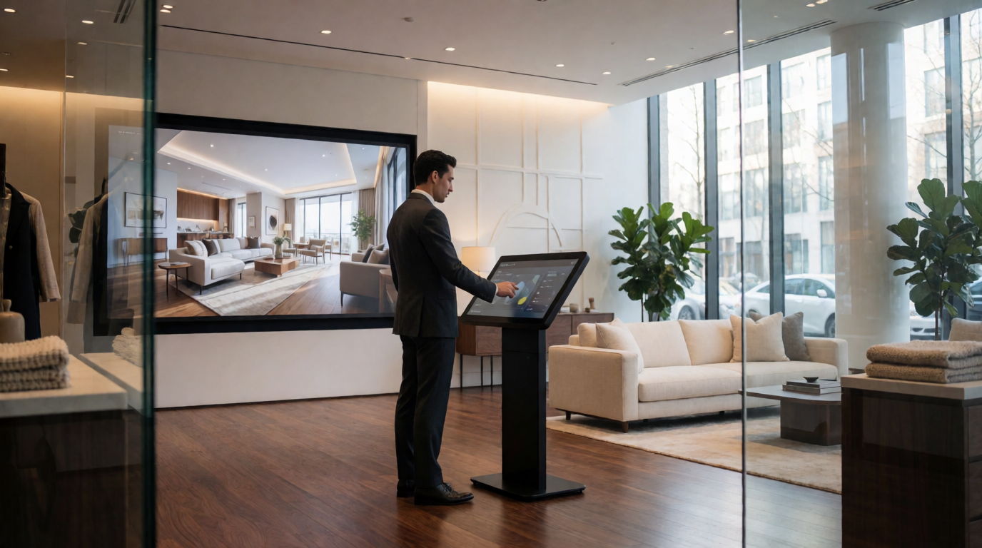 luxury apartment interior design 3D