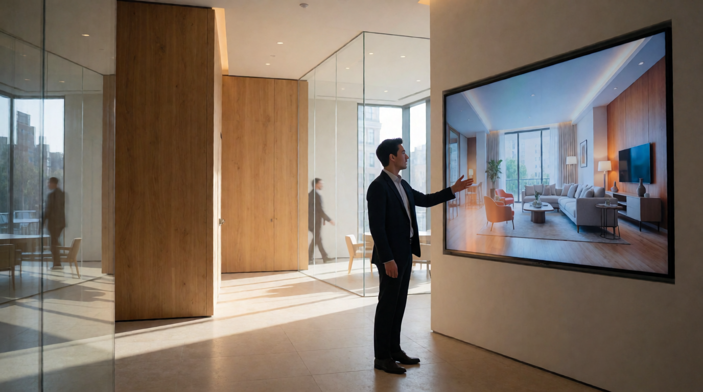 immersive 360 projection room showroom