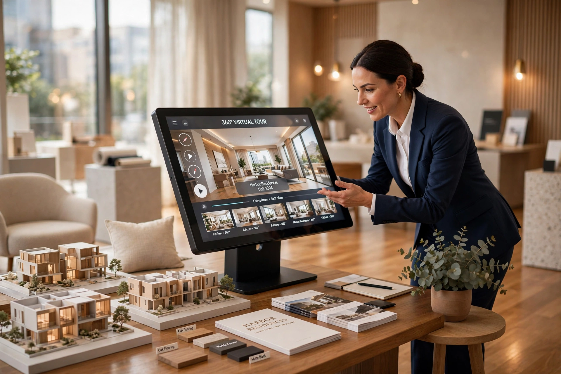 luxury apartment interior design 3D