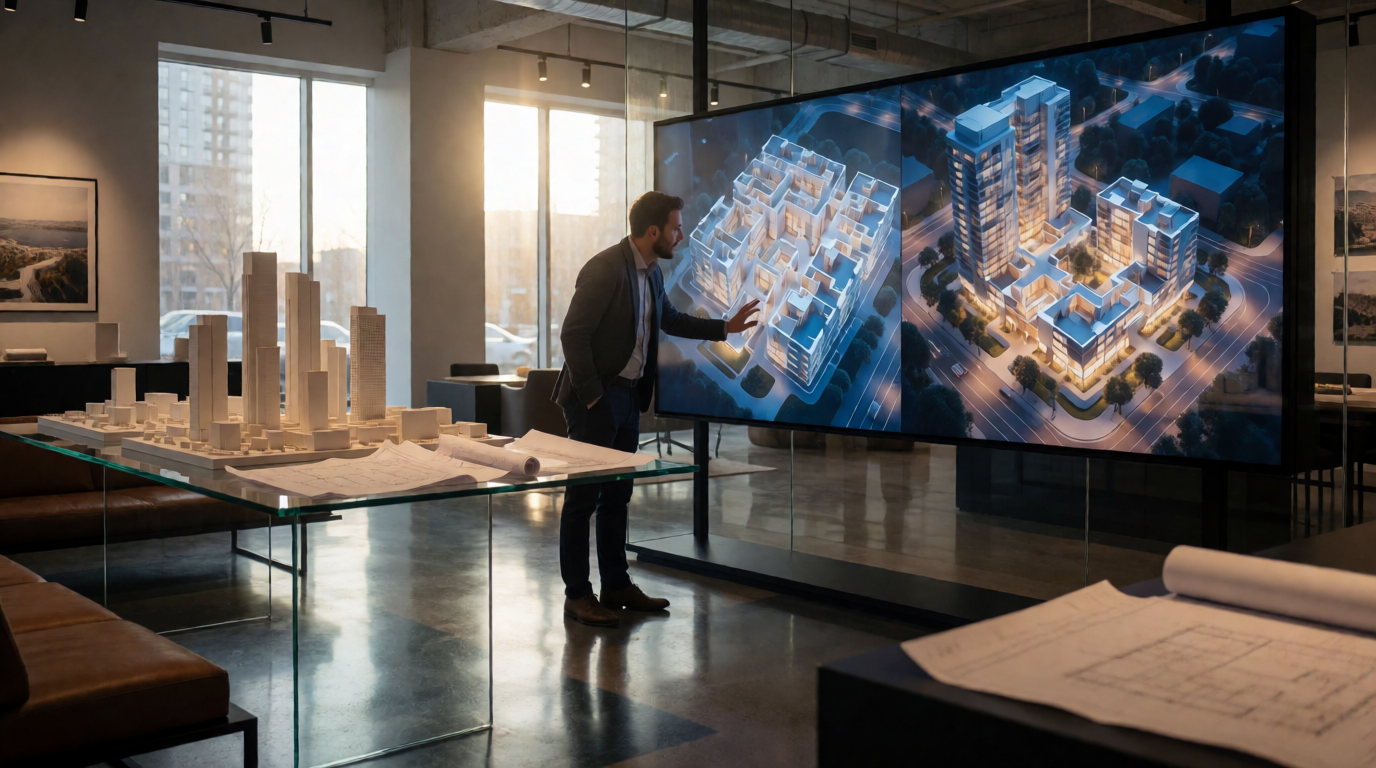3D rendering architecture photorealistic