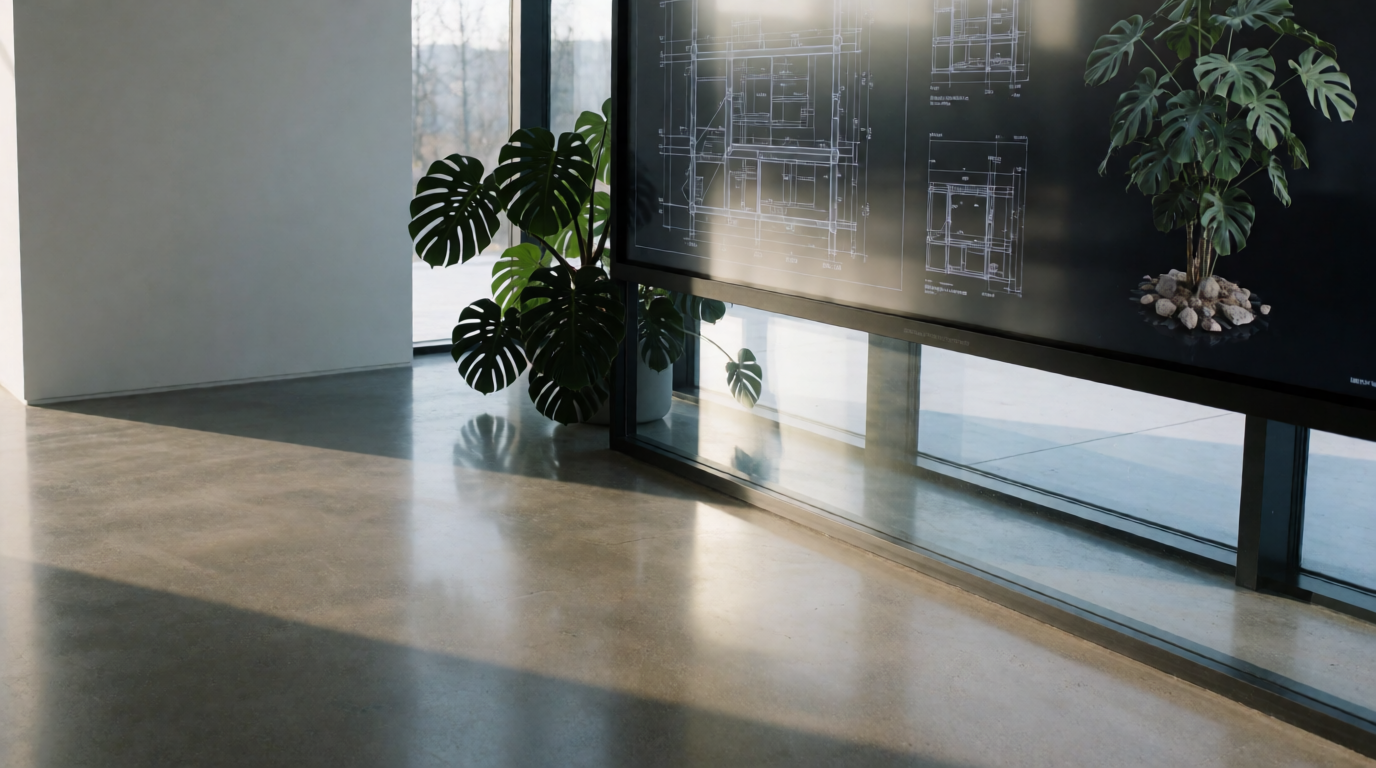 3D architectural model touchscreen display