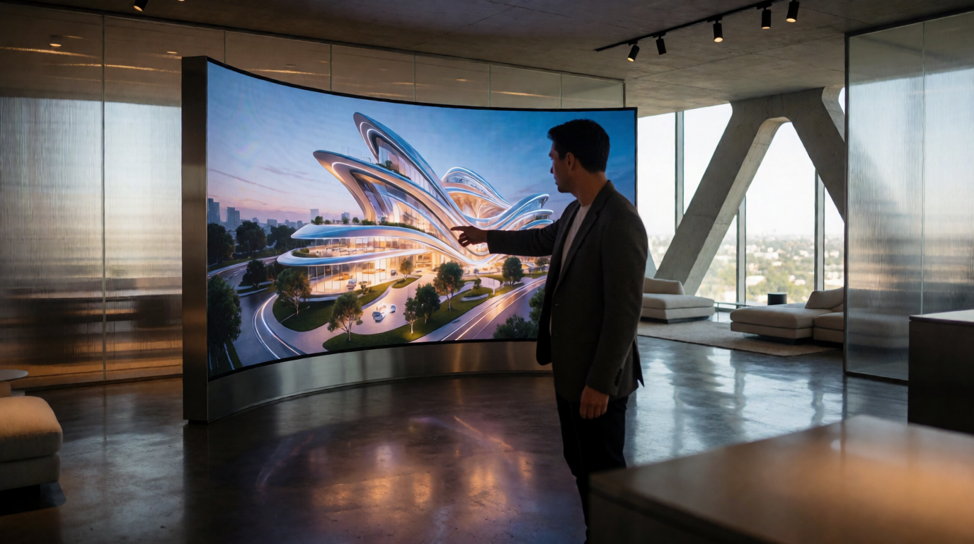 3D rendering architecture photorealistic