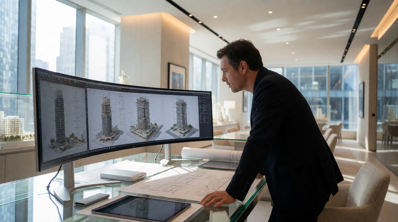 3D rendering architecture photorealistic