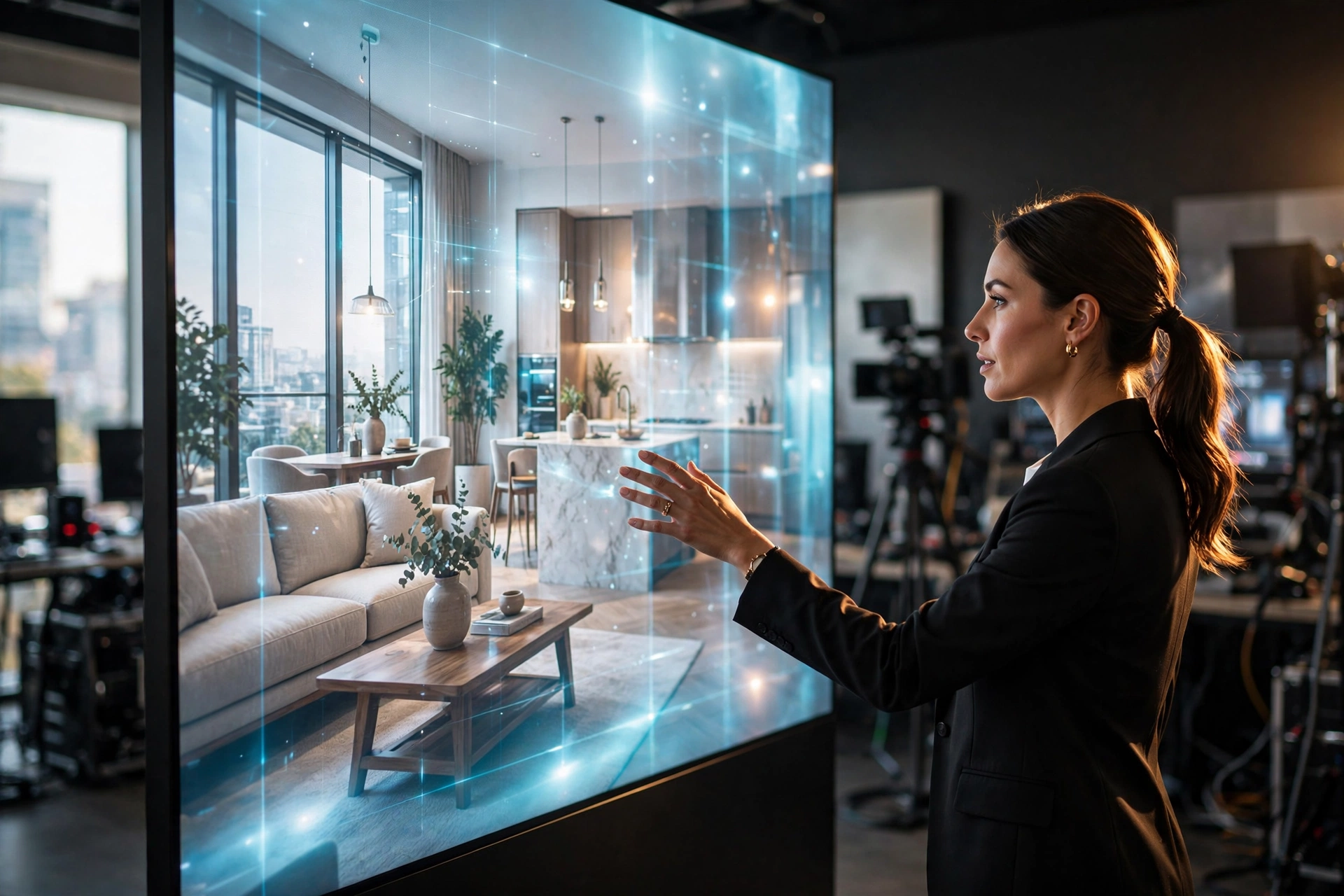 immersive 360 projection room showroom