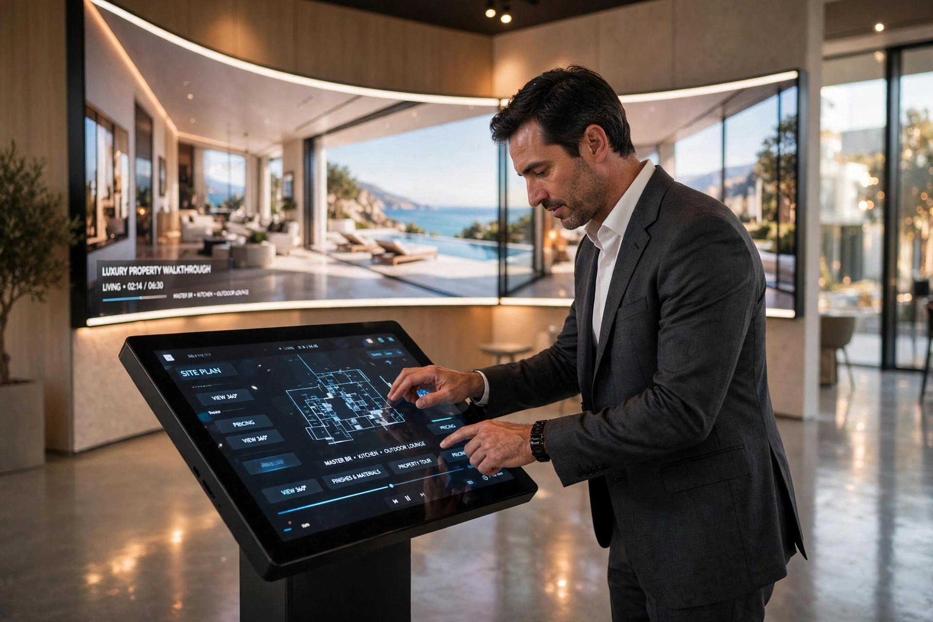 immersive 360 projection room showroom
