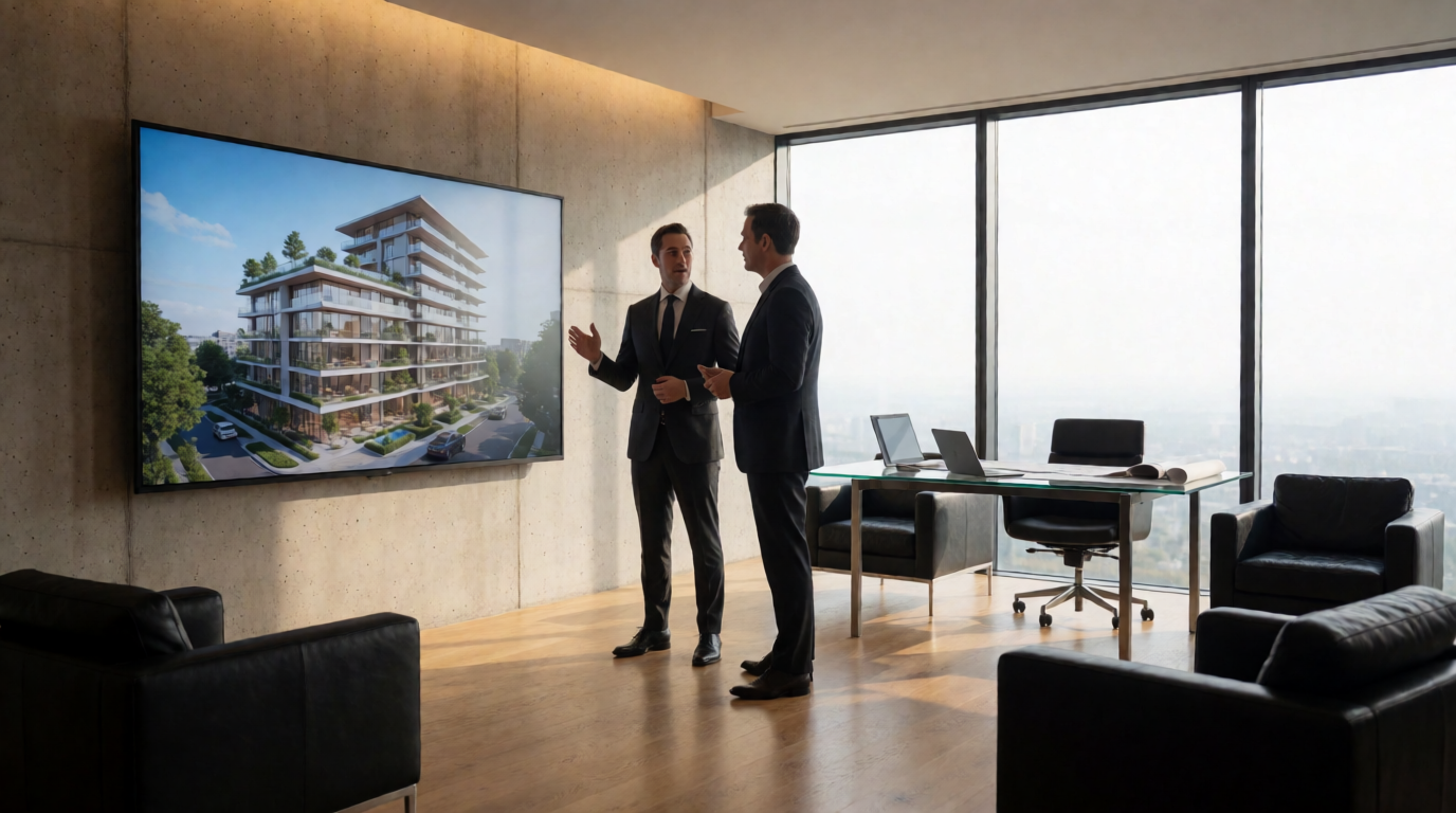 3D rendering architecture photorealistic