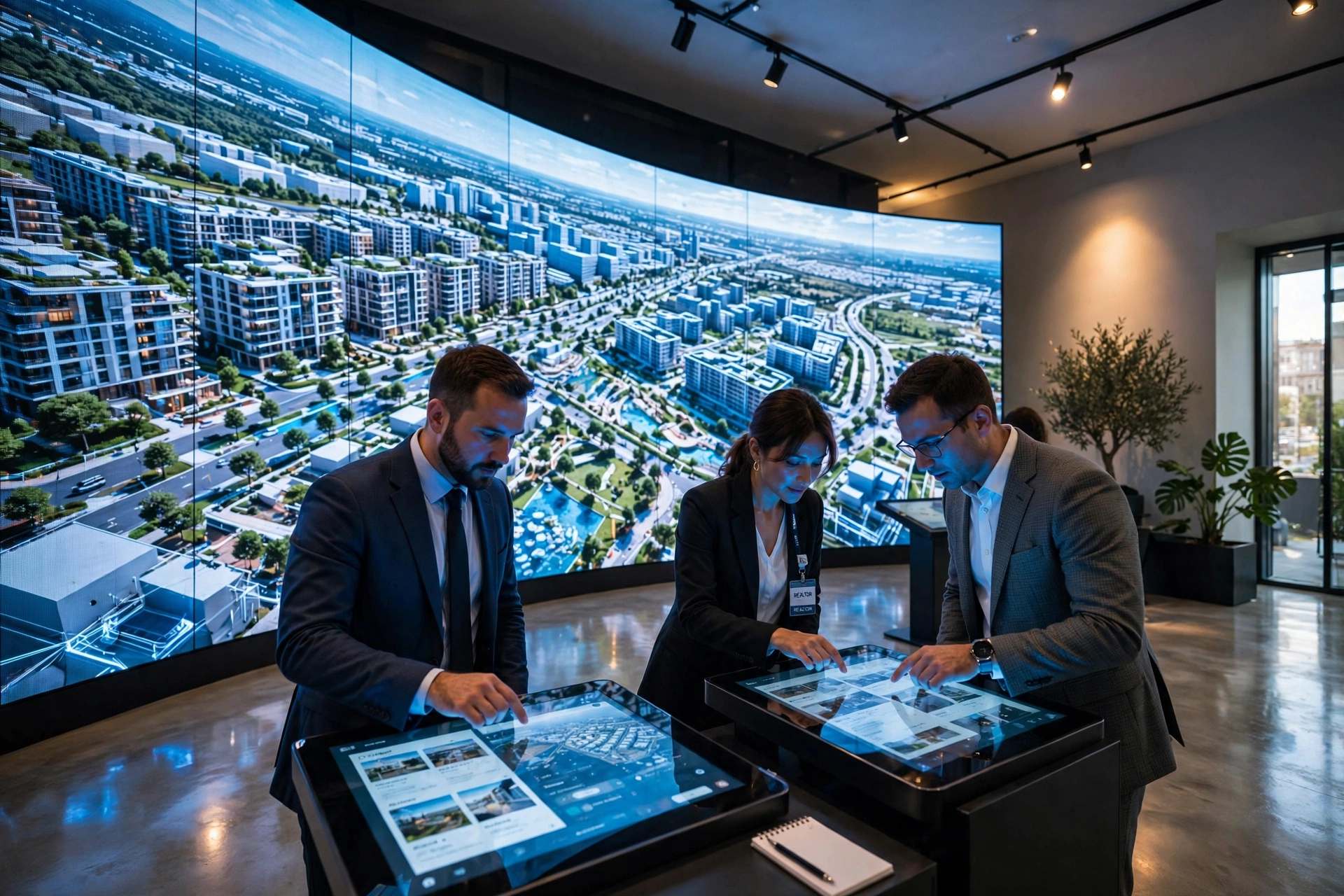 immersive 360 projection room showroom