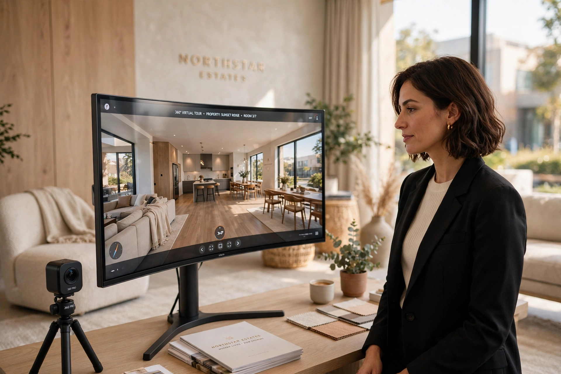 luxury apartment interior design 3D