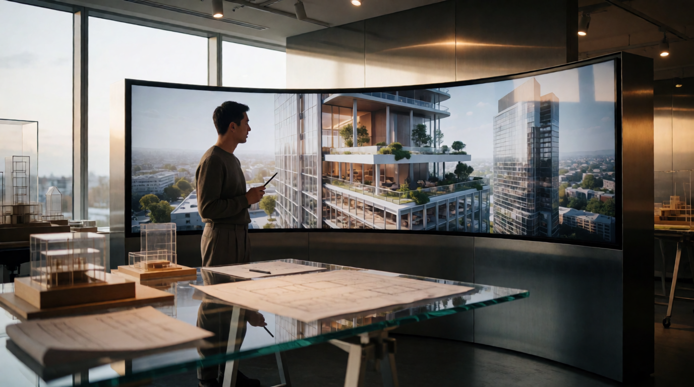 3D rendering architecture photorealistic