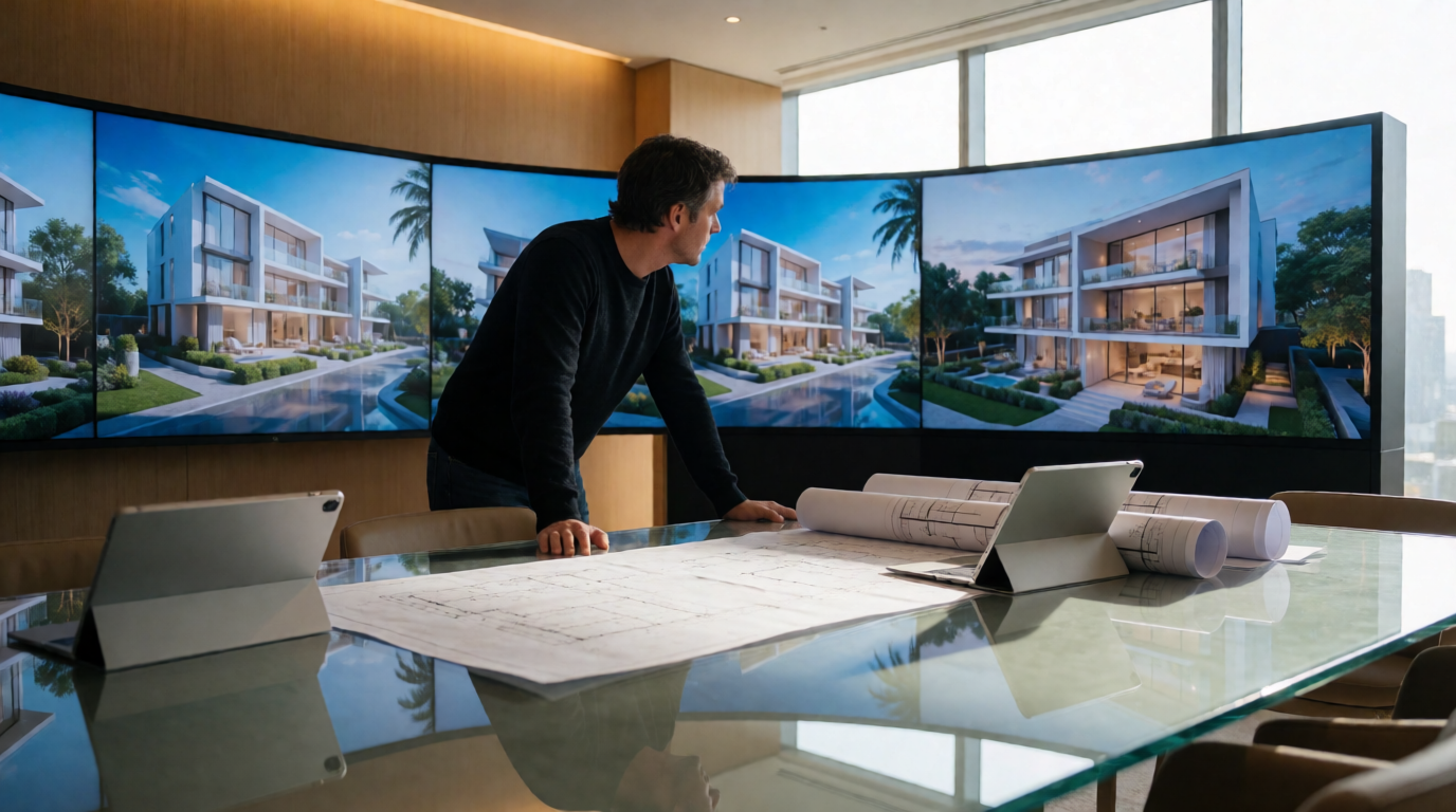 3D rendering architecture photorealistic