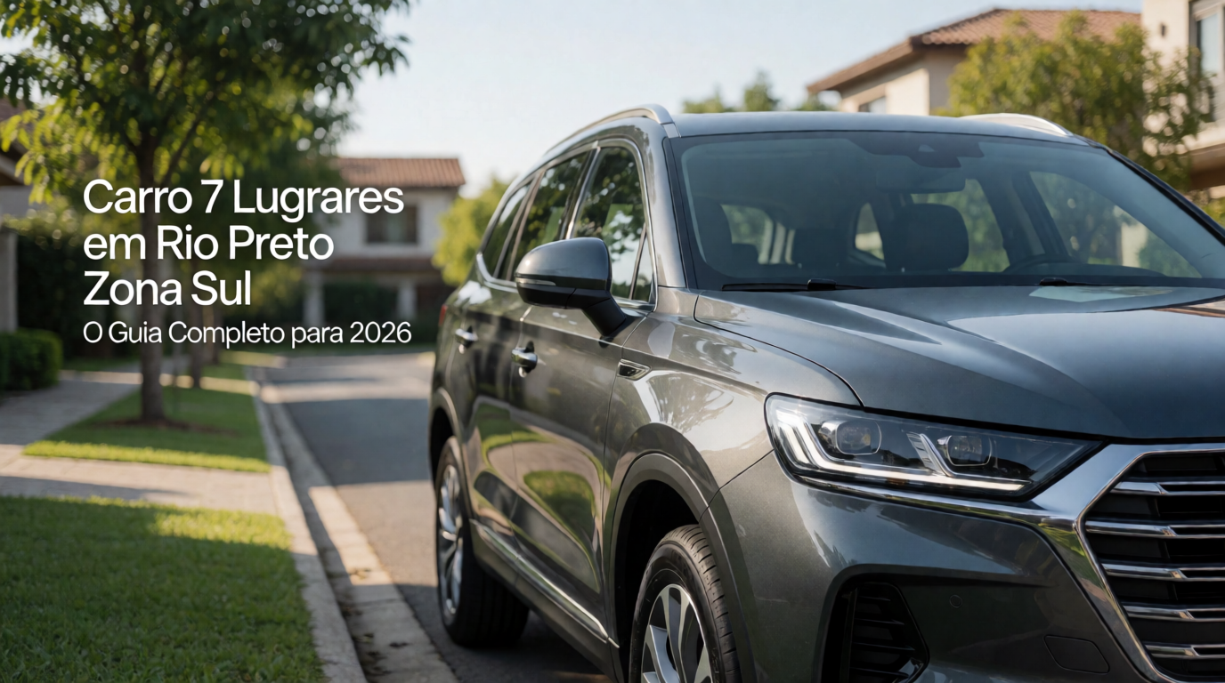 used car dealership showroom 7 lugares rio preto
