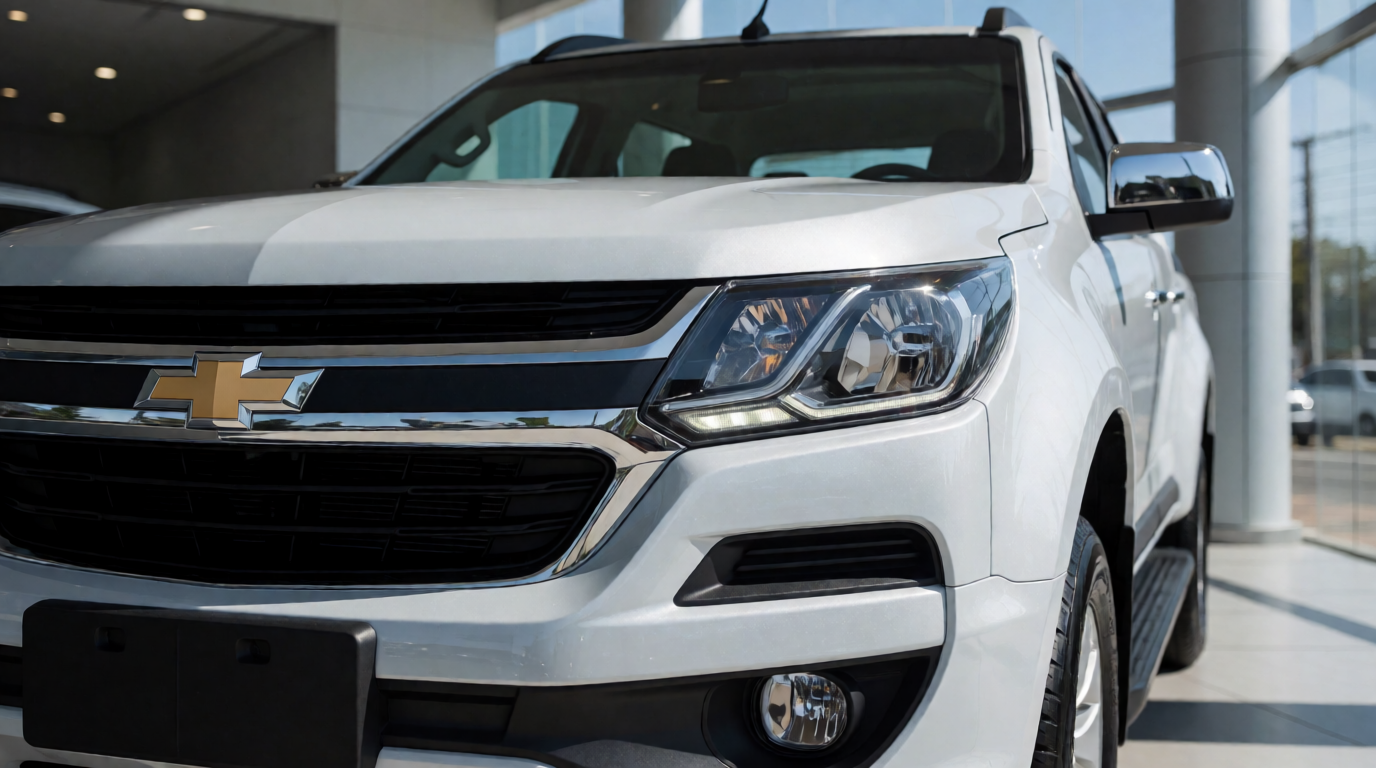used car dealership showroom chevrolet s10 vale pena