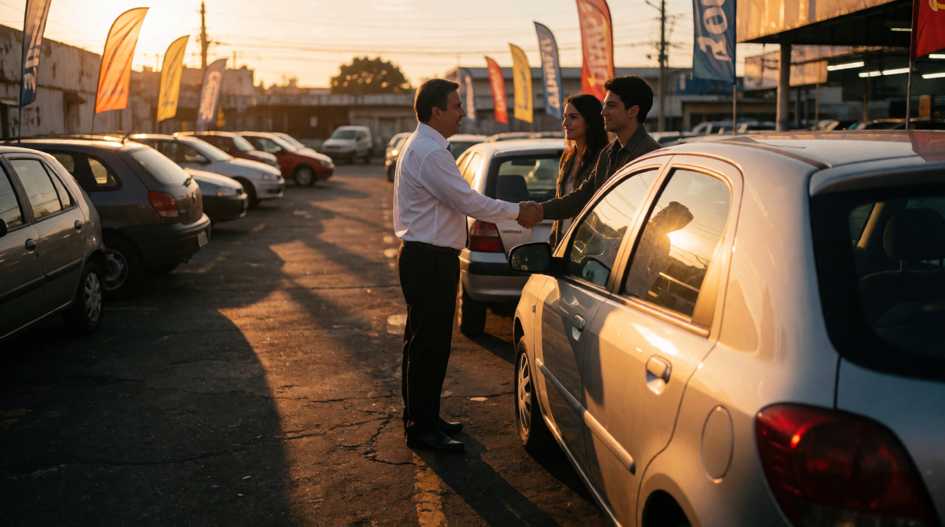 used car dealership showroom comprar sem entrada cedral