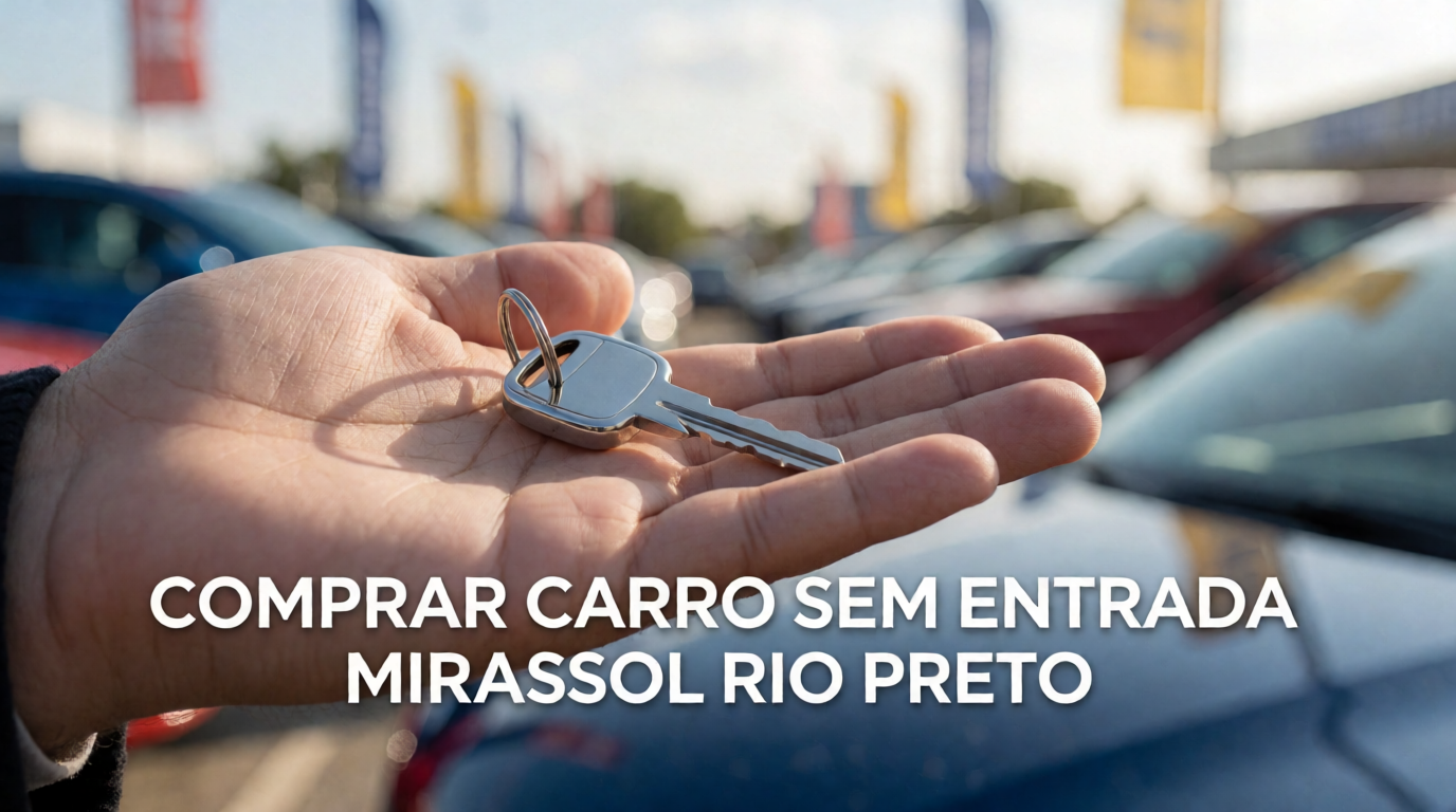 used car dealership showroom comprar sem entrada mirassol