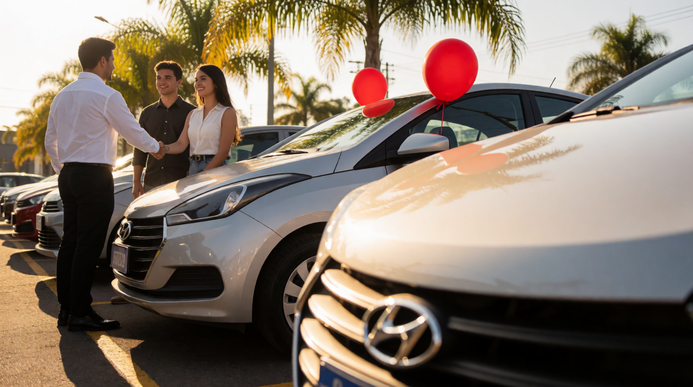 used car dealership showroom comprar sem entrada mirassolandia