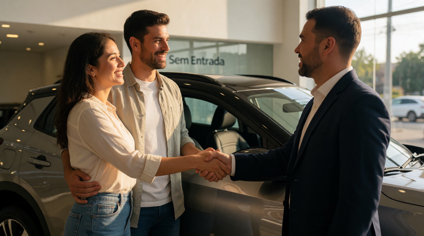 used car dealership showroom comprar sem entrada uchoa
