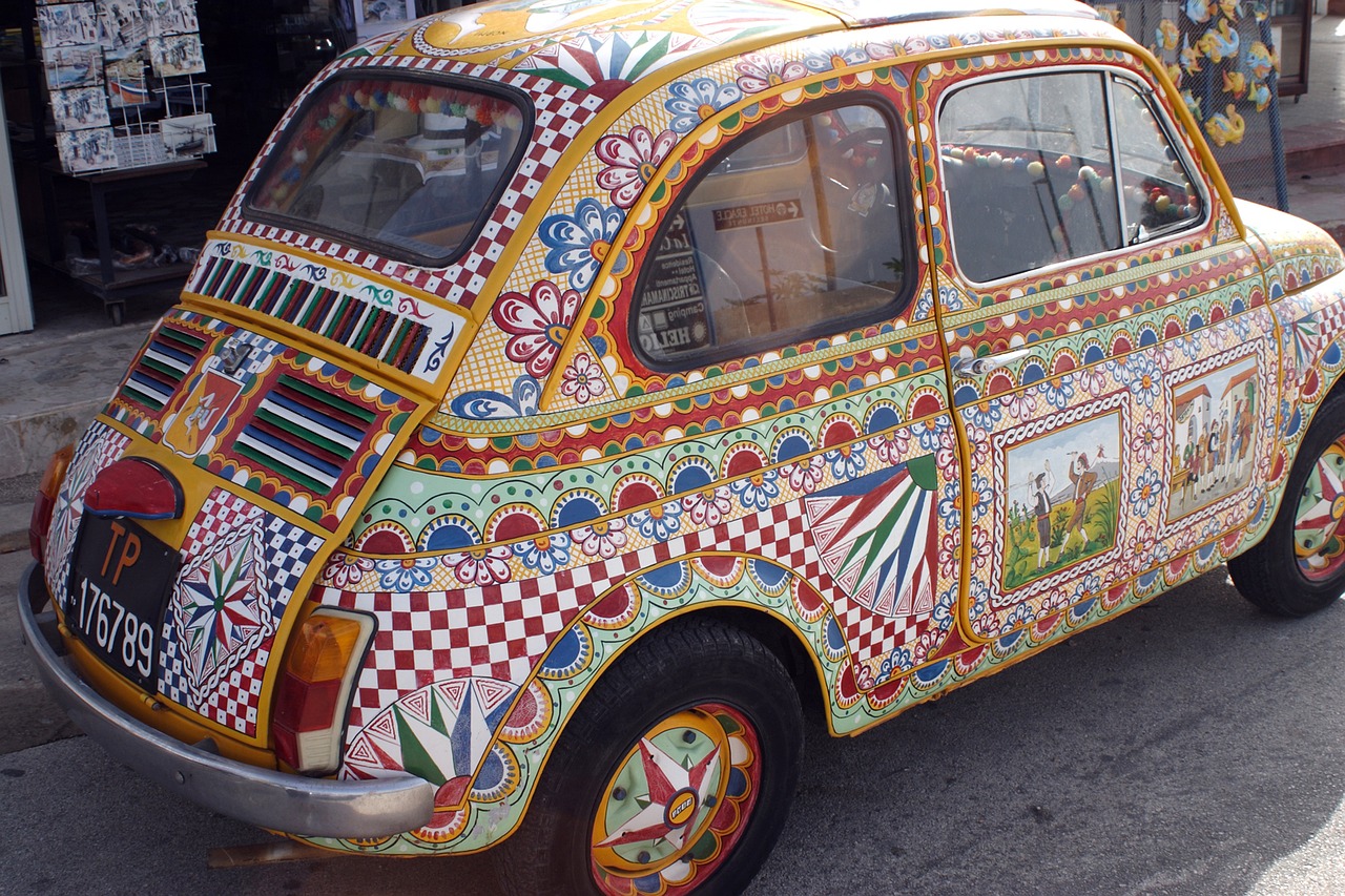 cinquecento, fiat, automobile, classic, italy, small car, fiat500