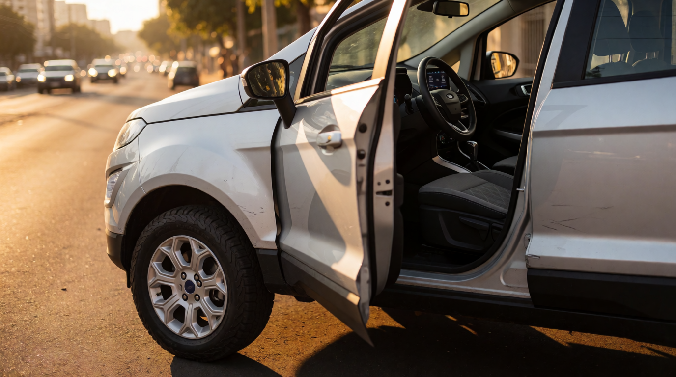 used car dealership showroom consumo ford ecosport real
