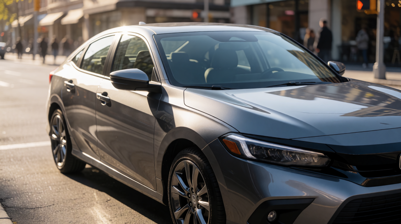 used car dealership showroom honda civic