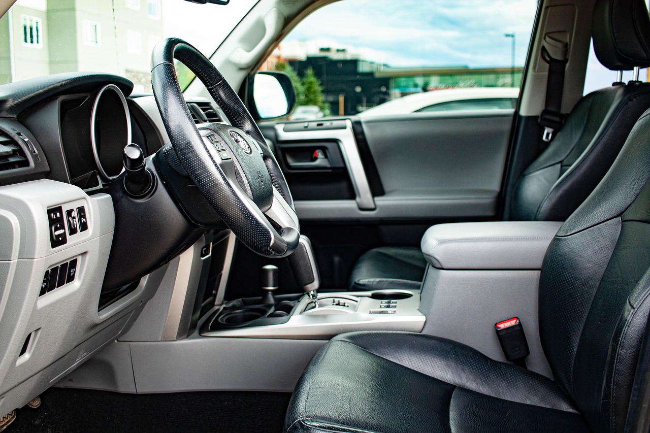 toyota, car, interior, suv, 4runner, automobile, automotive, seats, steering wheel, detailing, auto, car interior, car wallpapers, vehicle