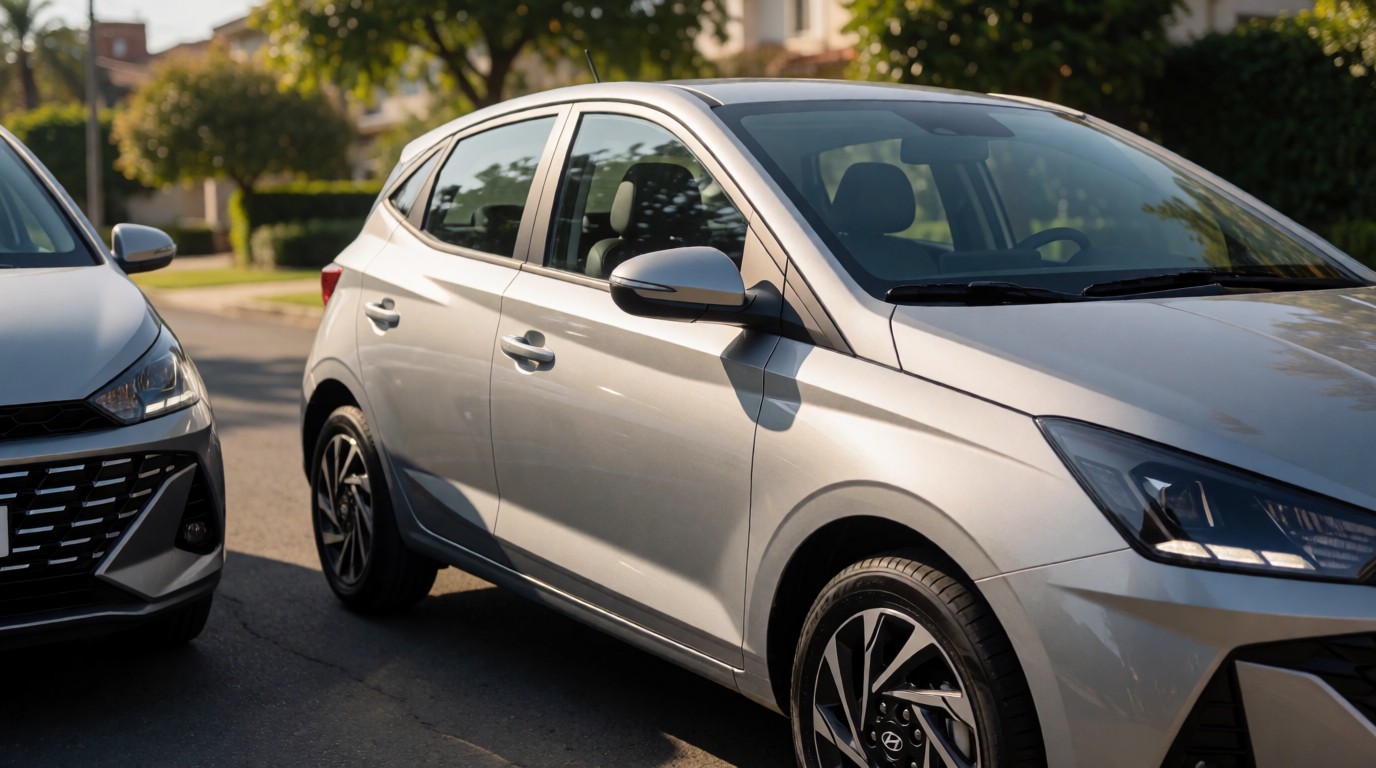 used car dealership showroom diferencas versoes hyundai hb20